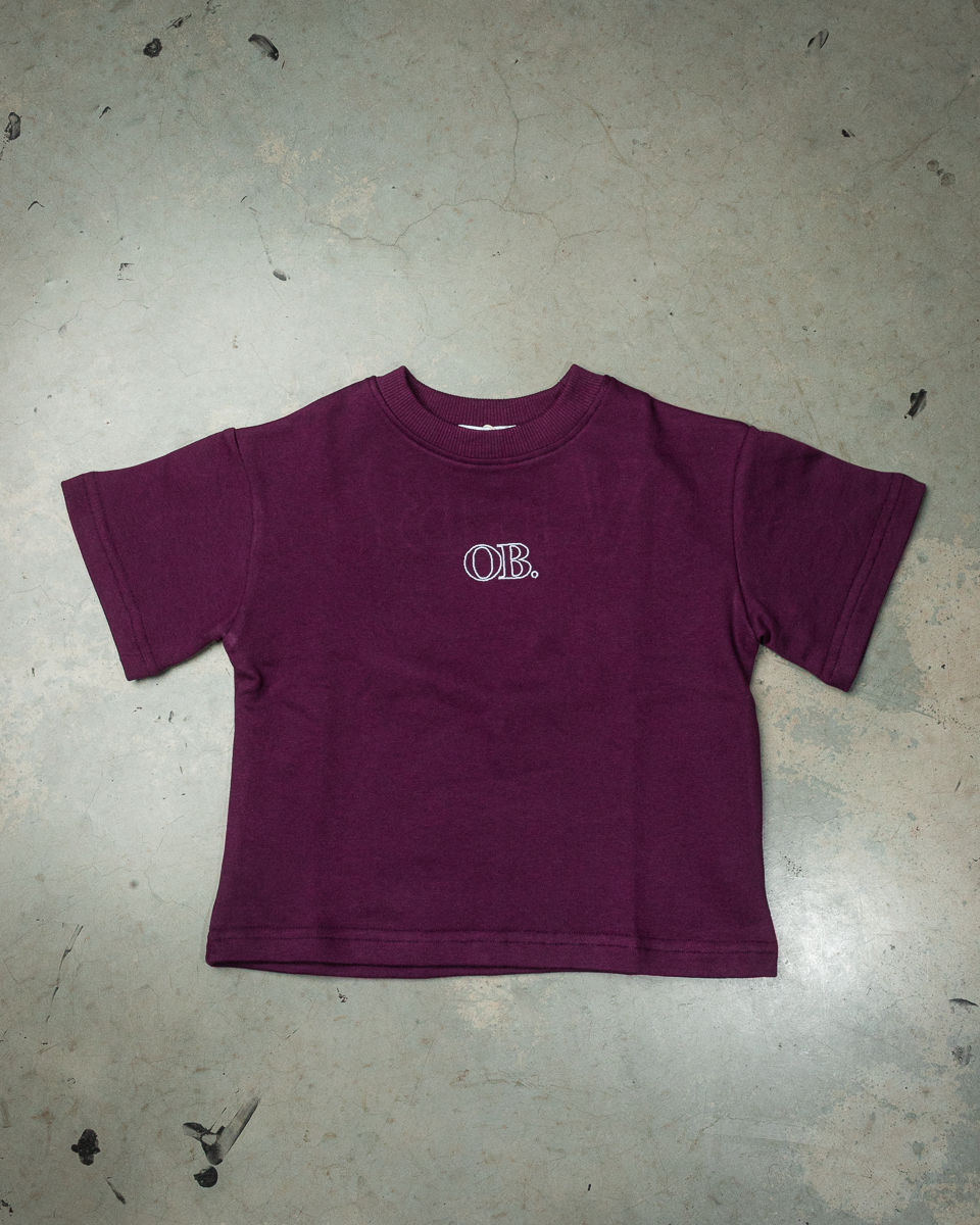 Plum Oversized Tee