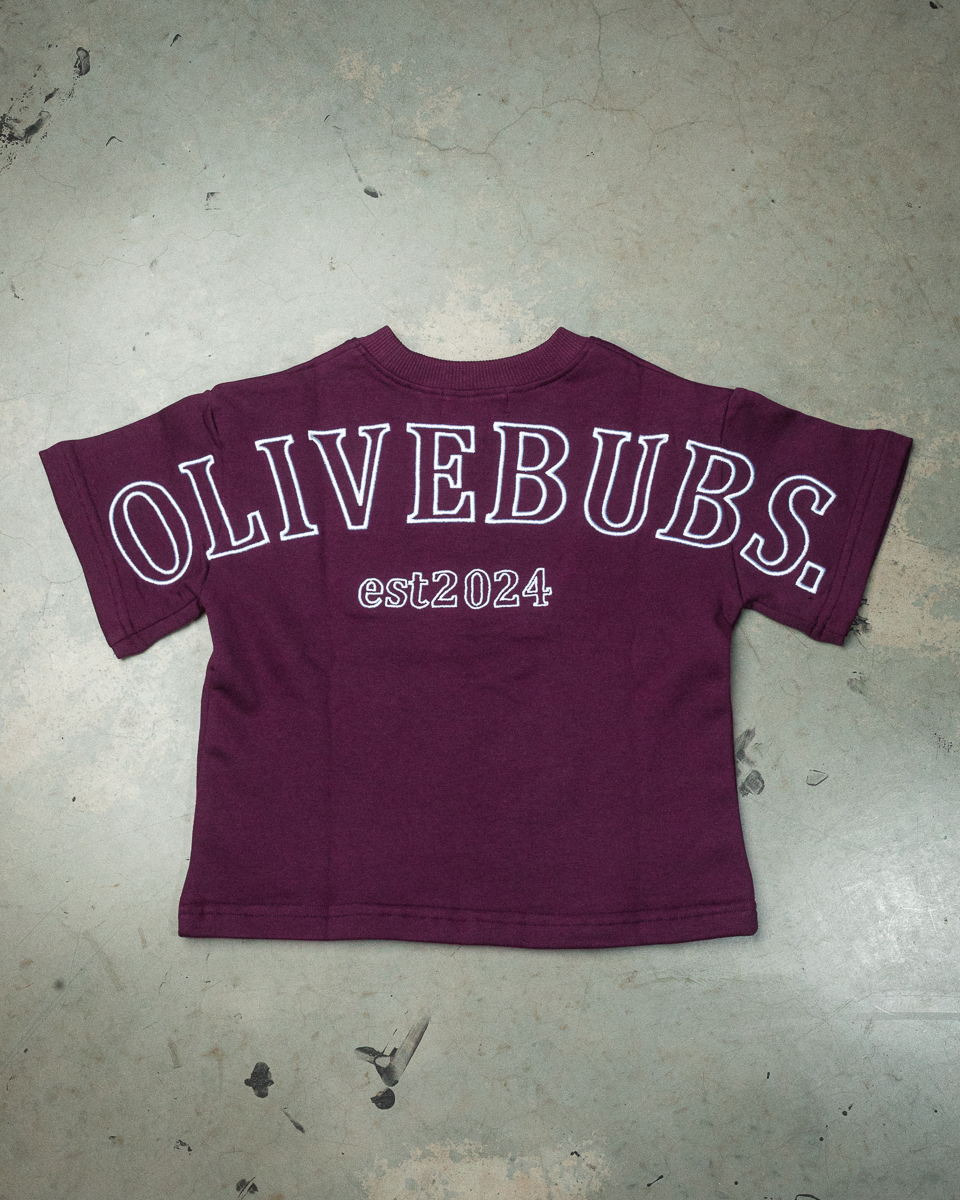 Plum Oversized Tee