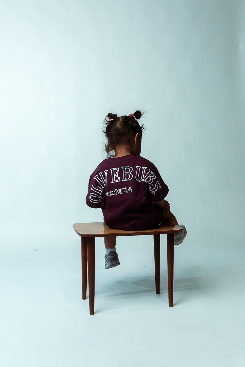 Plum Oversized Tee