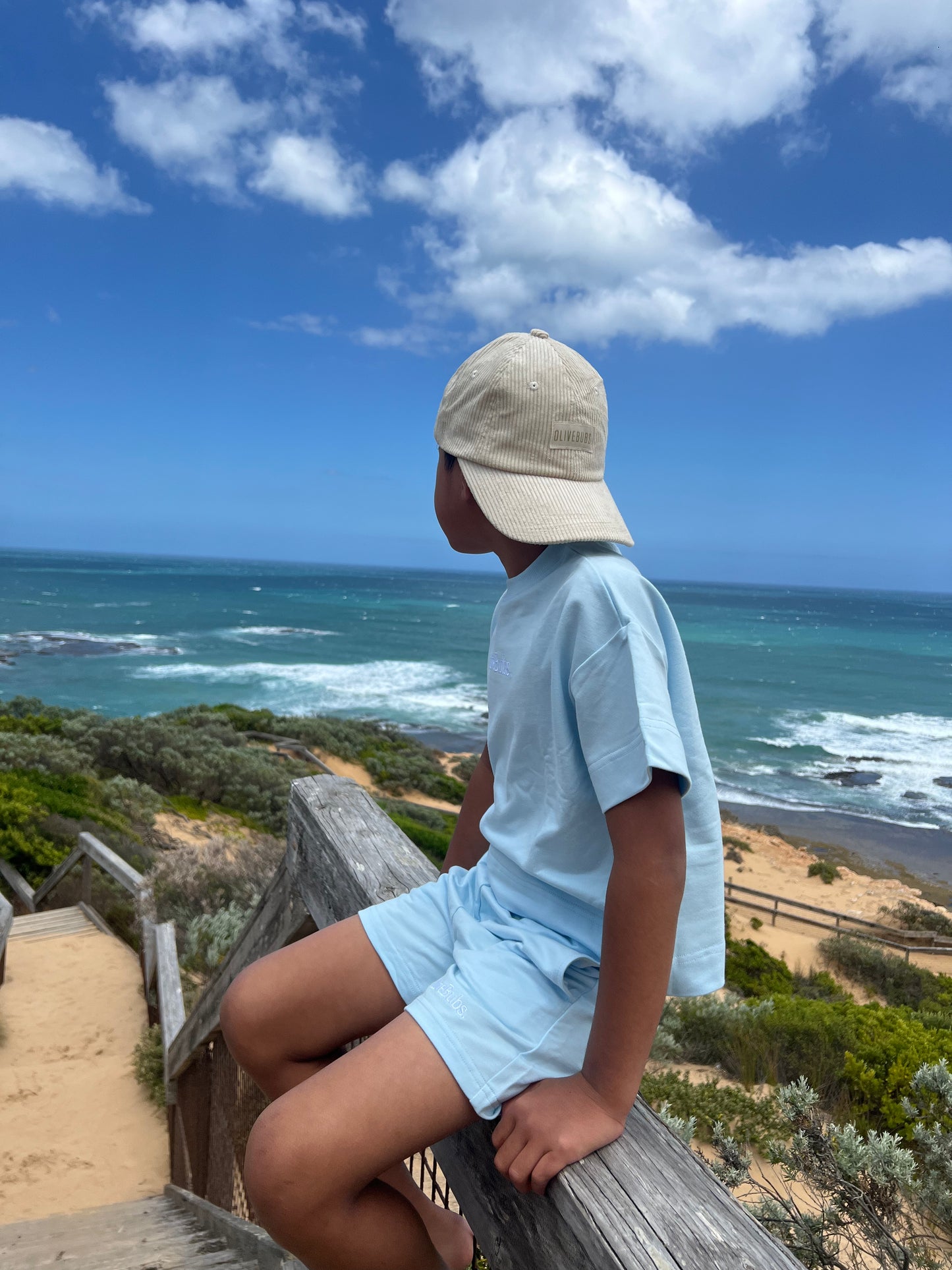 OB Sky Blue Oversized set