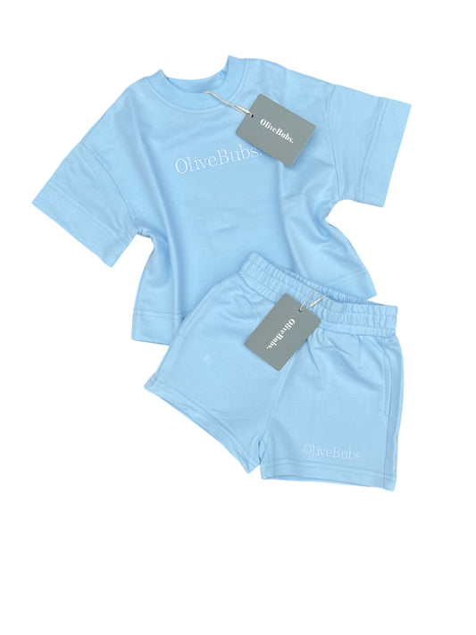 OB Sky Blue Oversized set