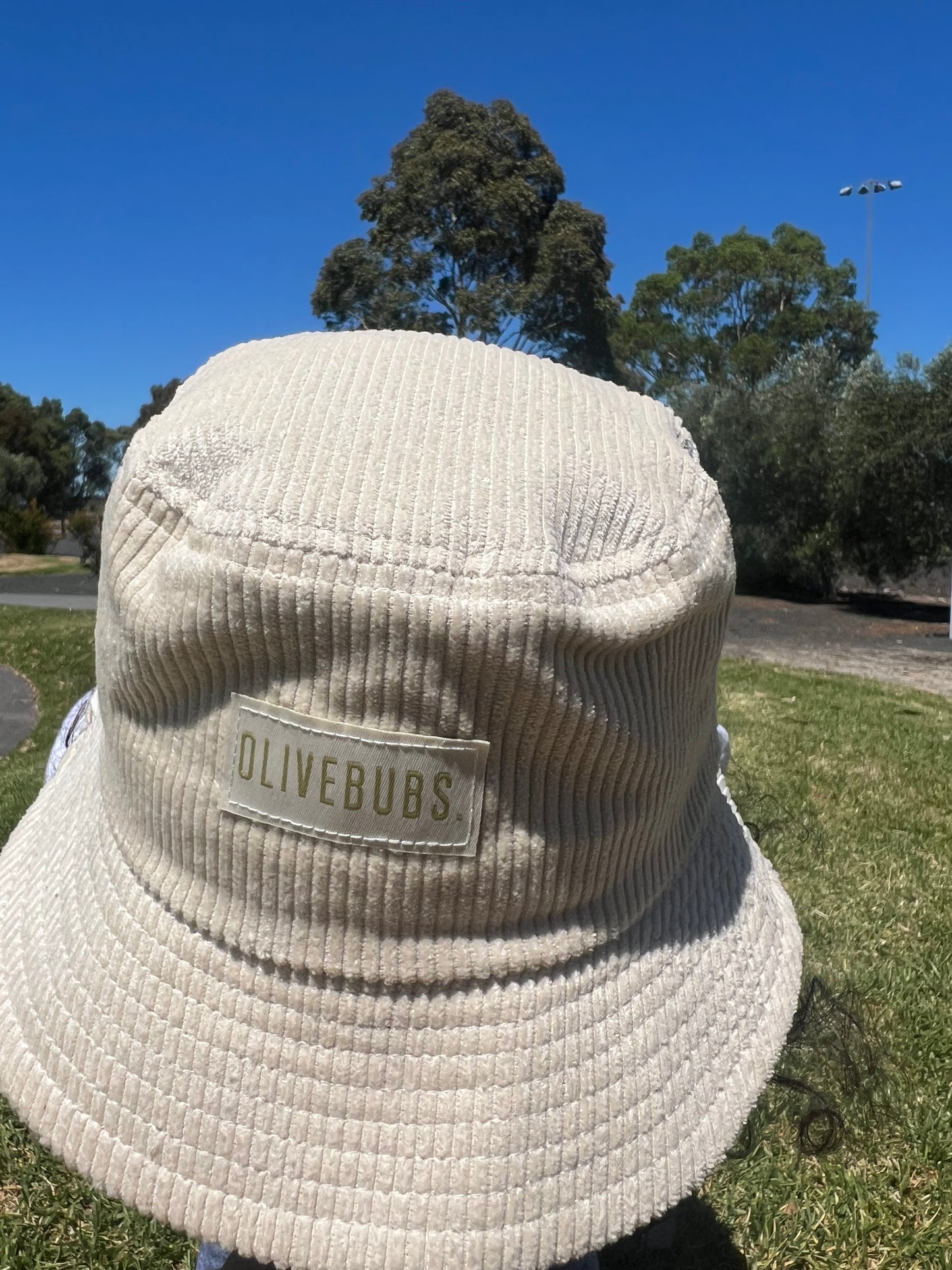 OB Cream Kids Bucket Hat